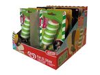 Display of toy ice cream treats, including twistable pops and ice cream bars, for ages 2+.