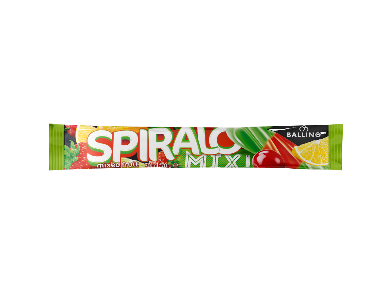 Ballino Spiralo Mix gyümölcscukorka csomag.