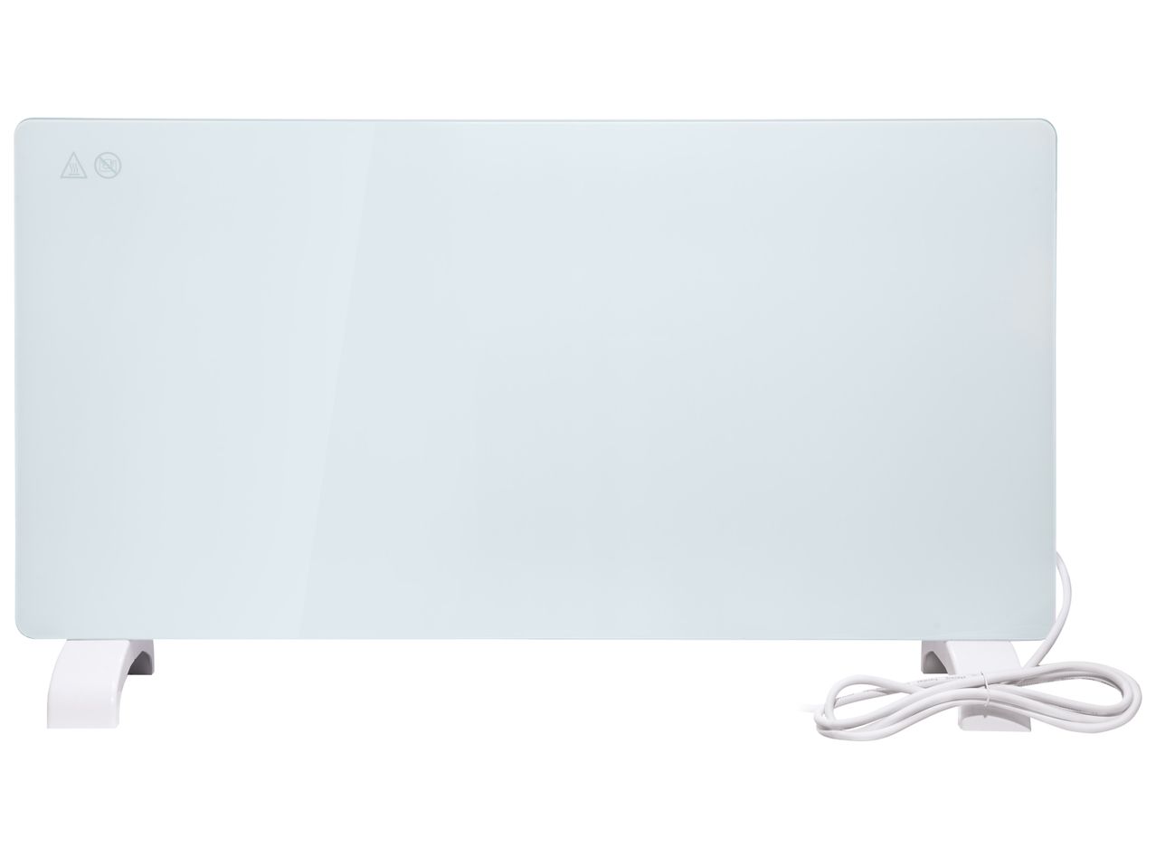 Бял конвектор Tronic® със захранващ кабел.