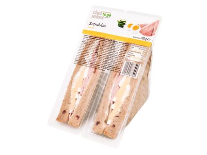 To go dupla háromszögszendvics