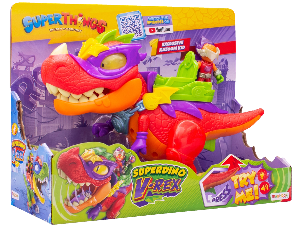 SuperThings Zestaw Dino V-Rex