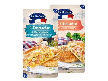 Duc de Coeur Fisch Teigtaschen