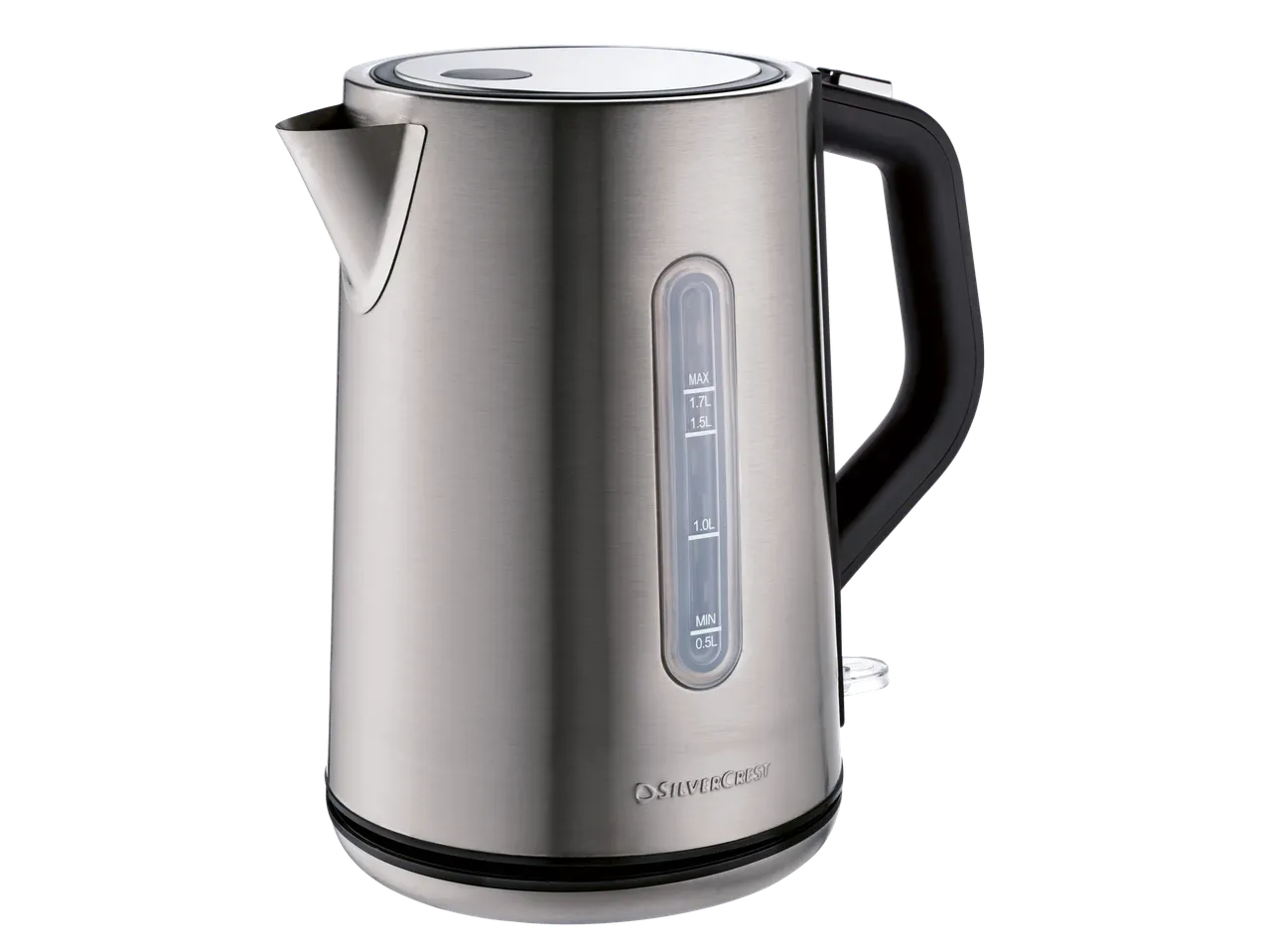 Silvercrest® roostevabast terasest veekeetja veetaseme indikaatoriga