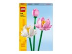 LEGO botanikai kollekció: lótuszvirágok.