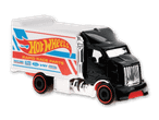 Hot Wheels Transport-LKW im Retro-Design.