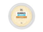 Rund beholder med hummus, reduceret fedt, klassisk, 200g.