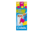 Snack liquide pour chats Coshida avec saumon et volaille.