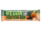 Vegan eiwitreep met amandelkoekdeeg smaak, 26% eiwit, laag in suiker.