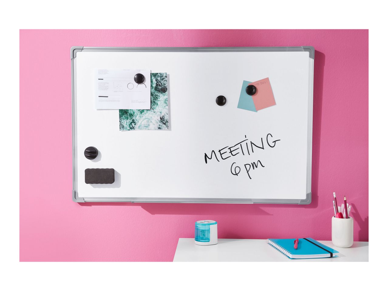 Go to full screen view: United Office Magnetic Whiteboard - Image 5