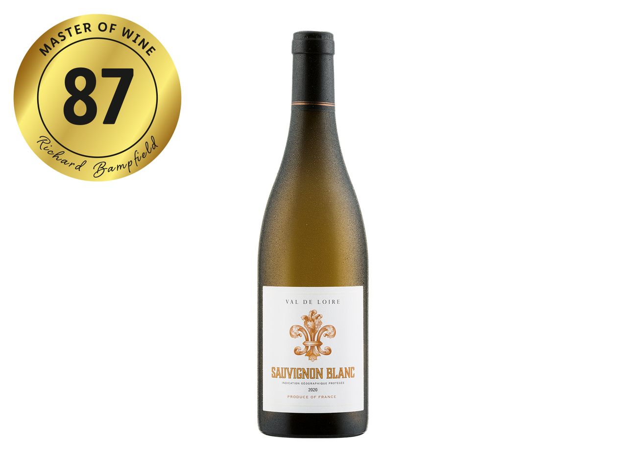 Sauvignon Blanc Val de Loire wine bottle, 87 points Master of Wine.