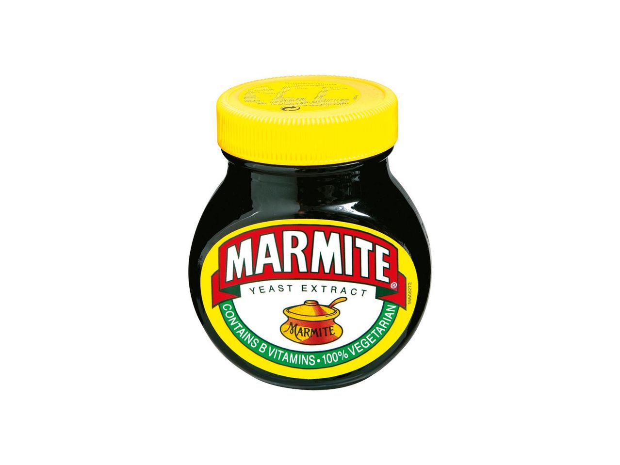 Jar of Marmite yeast extract.