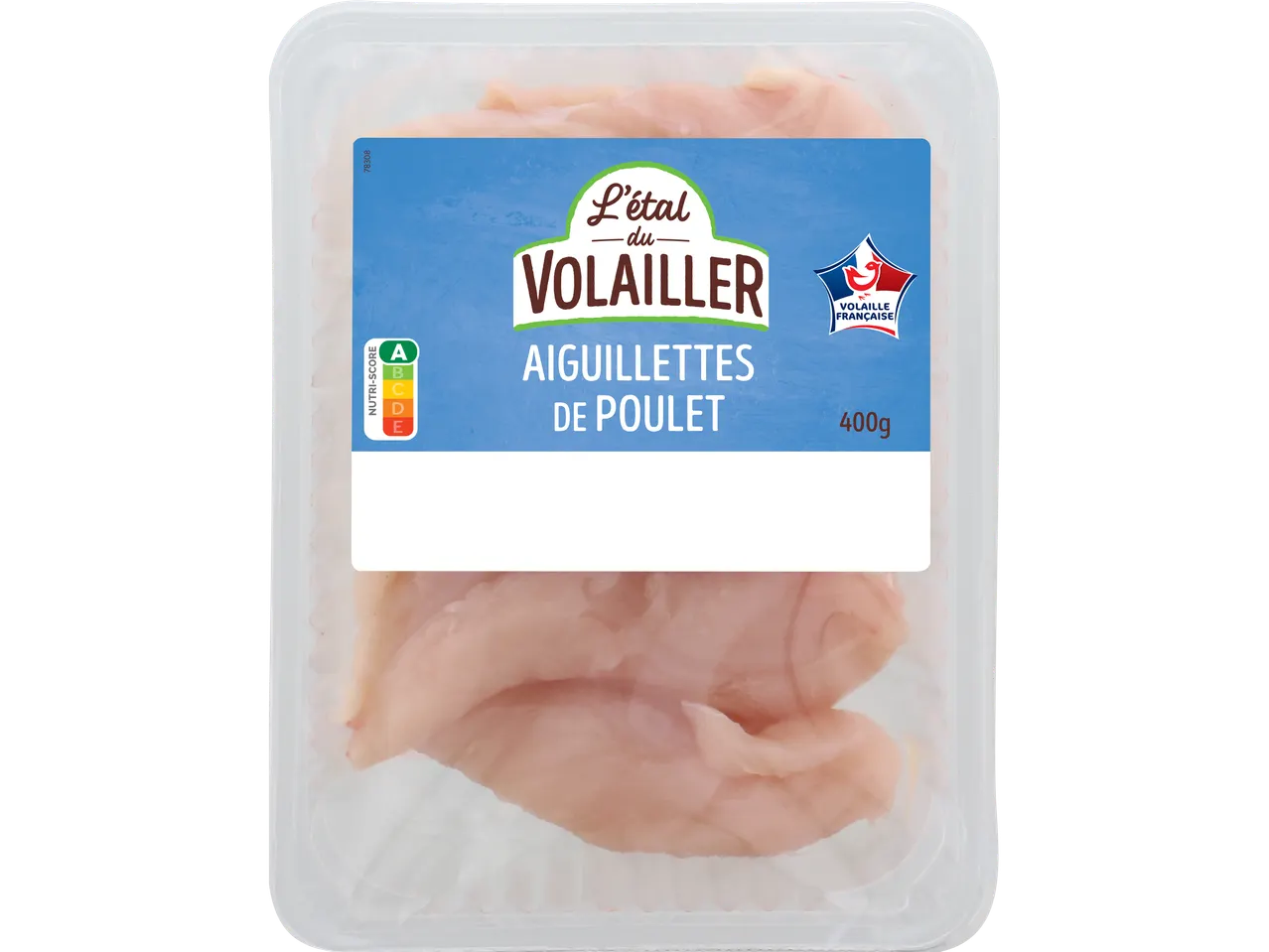 L'étal du Voilailler, filets de poulet, 400g.