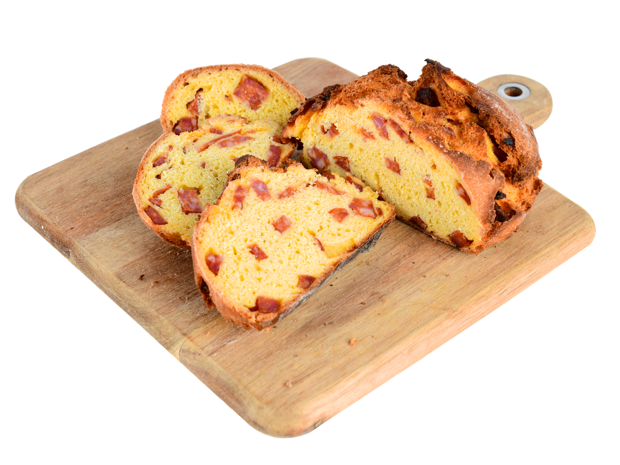 Broa de Milho com Chouriço