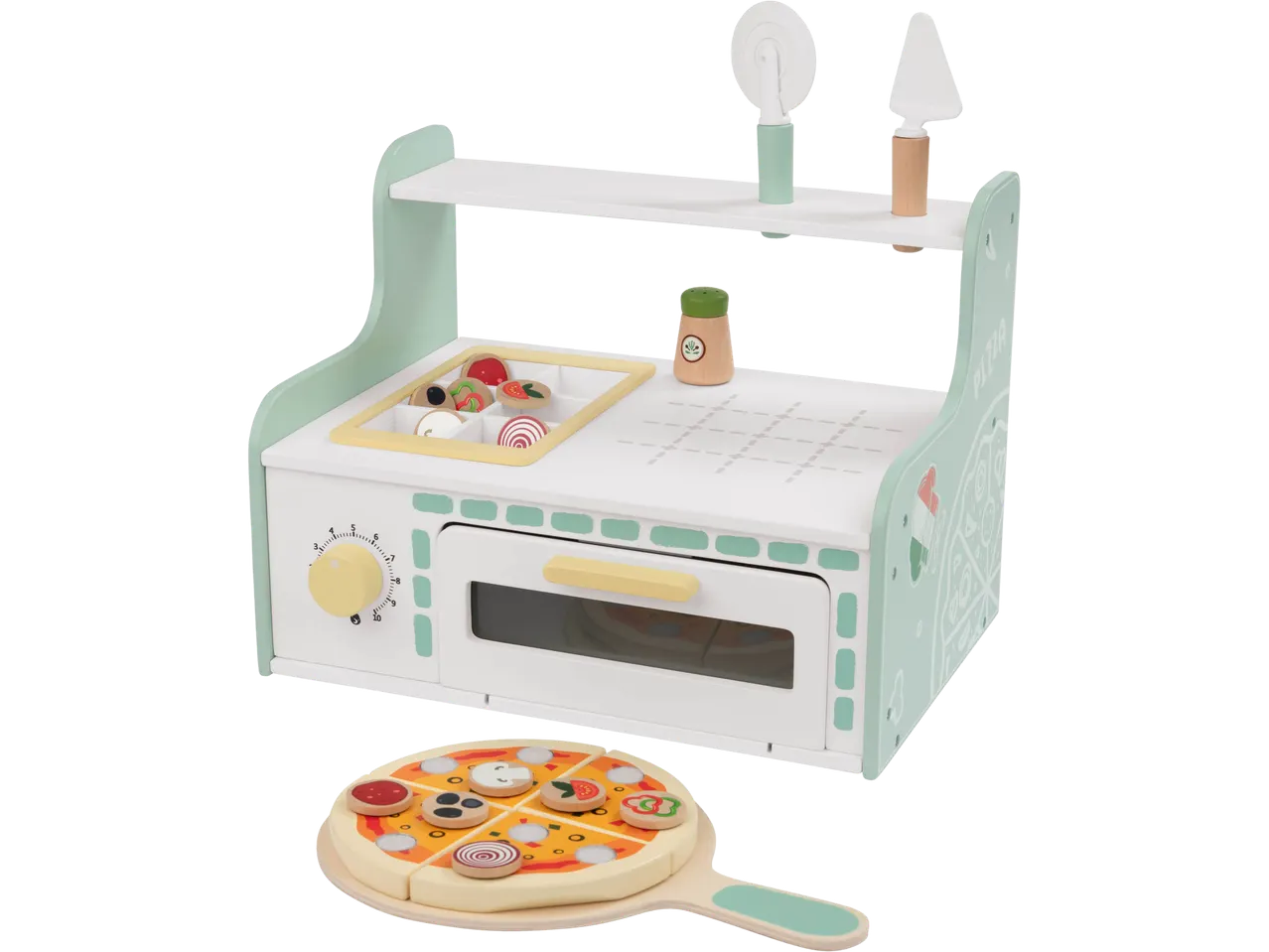 Forno per pizza o carretto dei gelati in legno