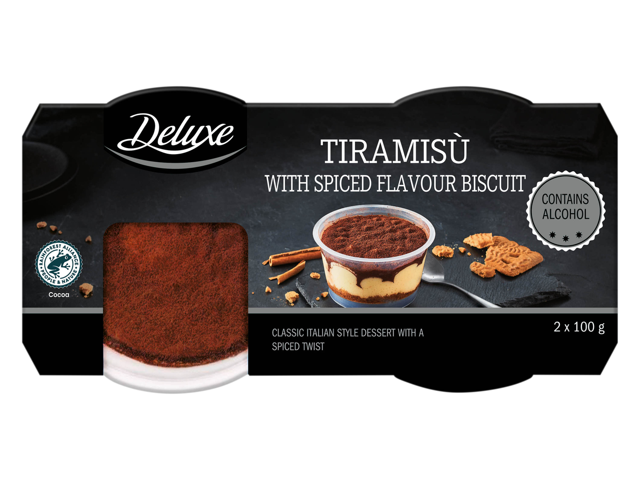 Tiramisù ai biscotti speziati