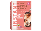Instant Marbling Boba Kit met zwarte thee, klaar in 15 seconden, 4x60g.