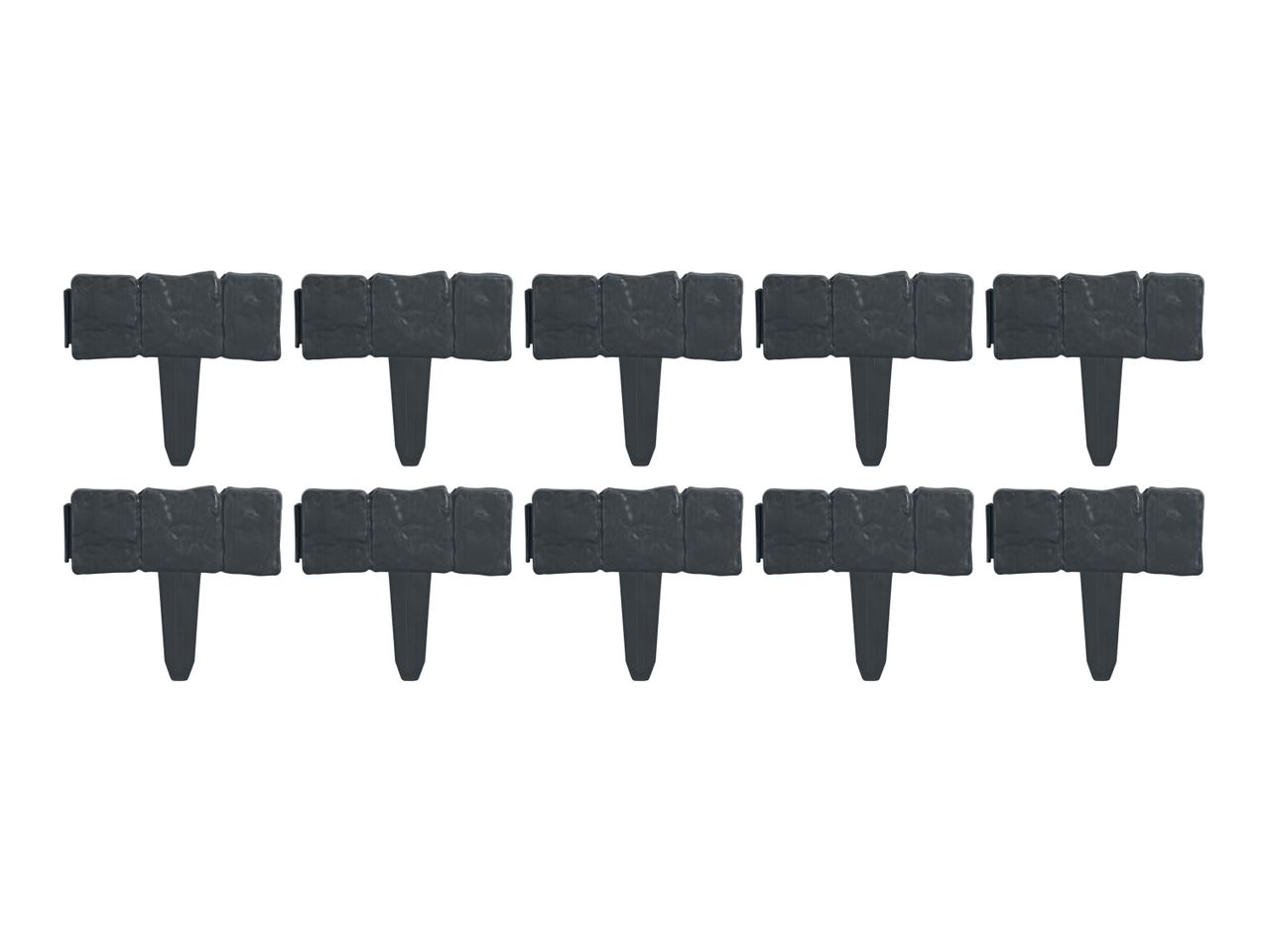 Go to full screen view: Parkside Flower Bed Edging - 10 pack - Image 2