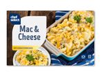 Mac & Cheese med ostesauce, 1 kg, 3 portioner, ovn 190°C i 25-30 minutter.