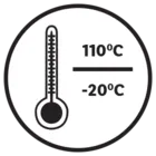Interval de temperatură: -20°C până la 110°C.