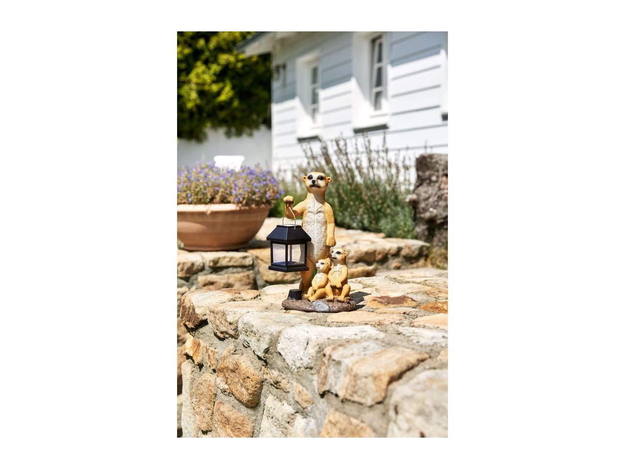 Go to full screen view: Livarno Home Decorative Solar-Powered Light - Meerkats - Image 3