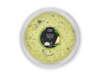 En skål med færdiglavet pesto fra en ukendt producent.