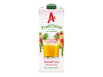 Multifruit fruitdrank met een vleugje zuivel, 30% minder suiker.