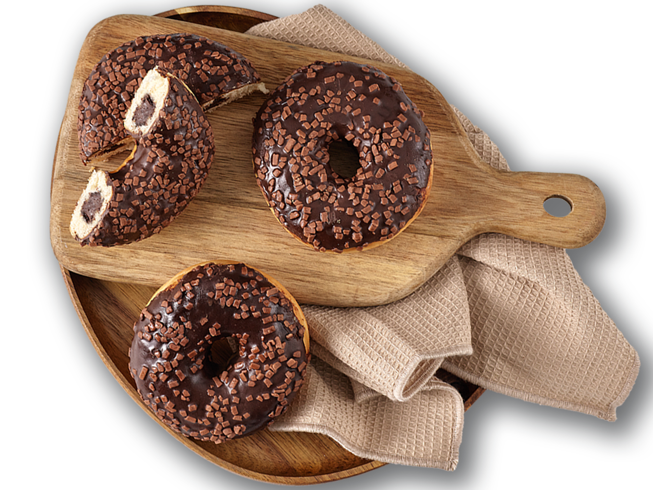 Idi na pun prikaz ekrana: Donut punjen kakaovom kremom - Slika 1