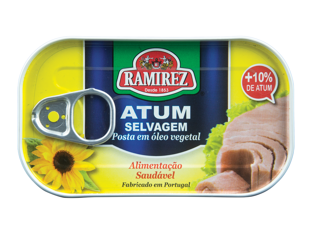 Atum Ramirez em óleo vegetal.