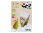 7 Sun Lolly biologische peren ijslolly's voor thuis invriezen.