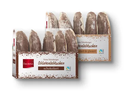 Favorina Feine Nürnberger Oblatenlebkuchen