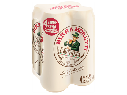BIRRA MORETTI Бира