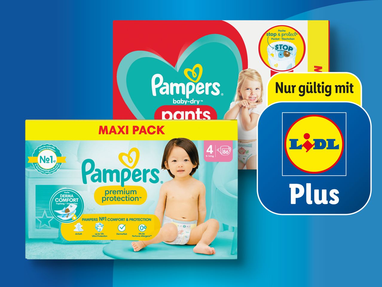 Pampers Premium Protection/Baby Dry/Pants | 