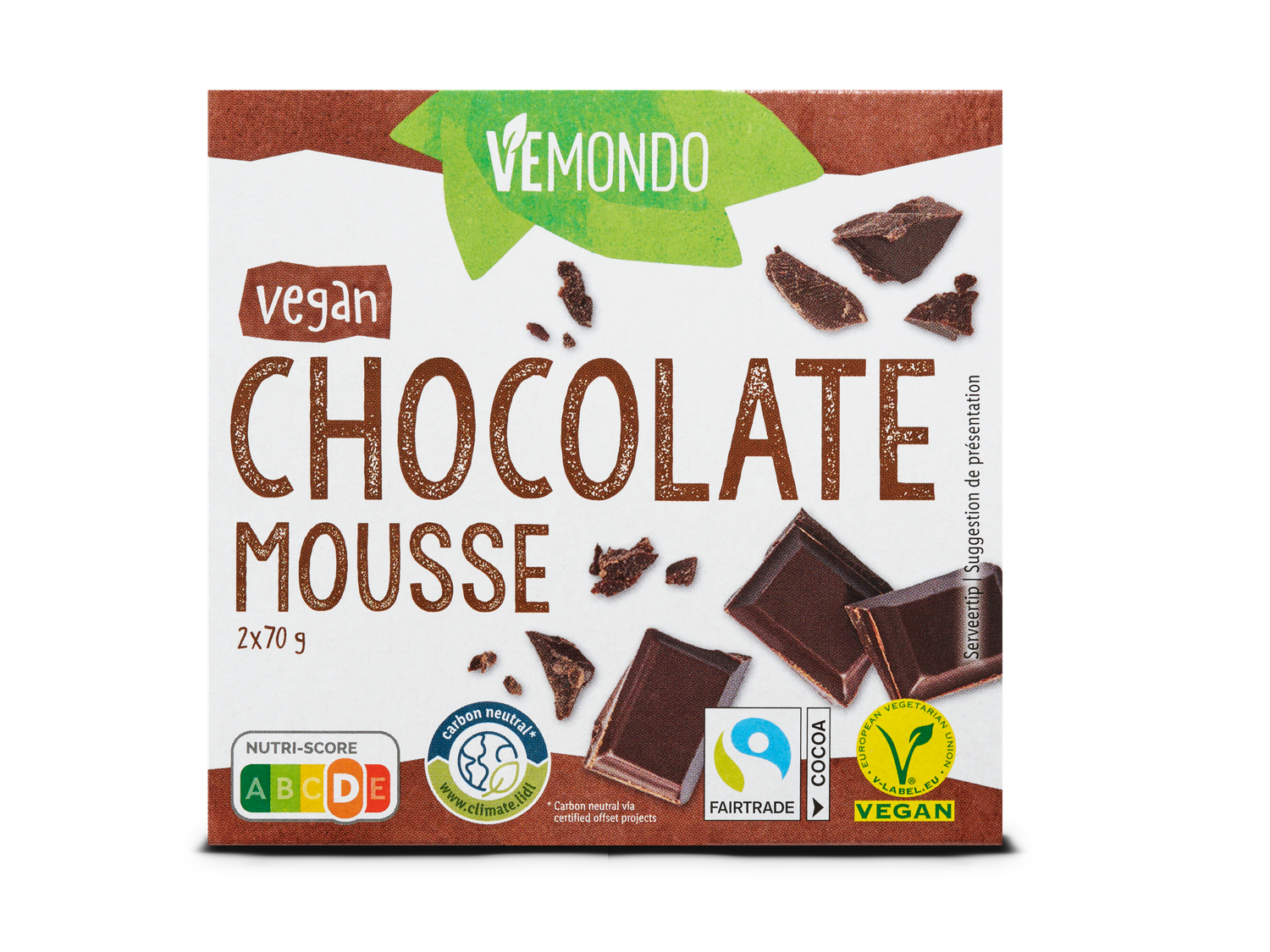 Vegan mousse