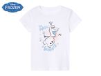 White Frozen Olaf t-shirt for kids.