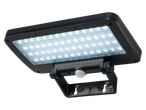 Lampă solară cu LED și senzor de mișcare, montată pe perete