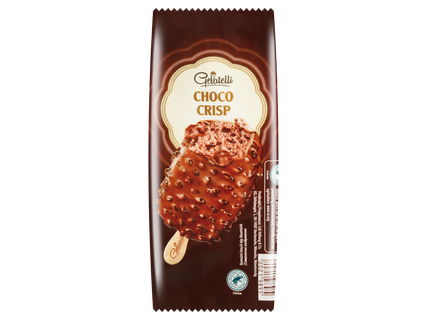 Csokoládéízű pálcikás jégkrém