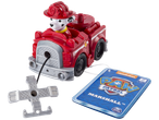Figura e veículo PAW Patrol Marshall com função de recuo