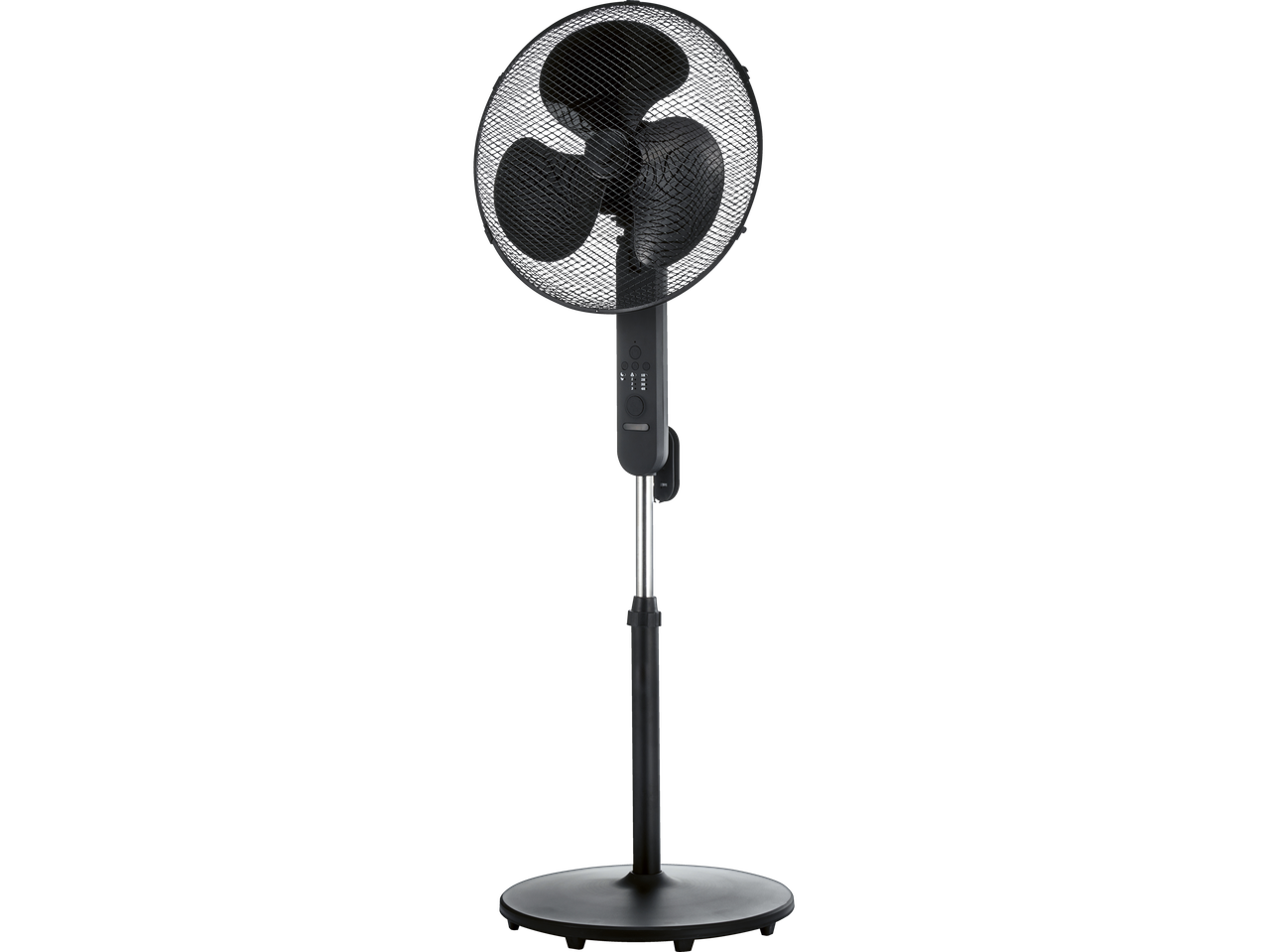 Must püstventilator metalljalal.