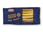 Steff Houlberg Bayerske Pølser, 375g, i en blå pakke.