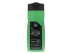 Gel douche, shampoing et nettoyant visage Cien Men Black 3 en 1.