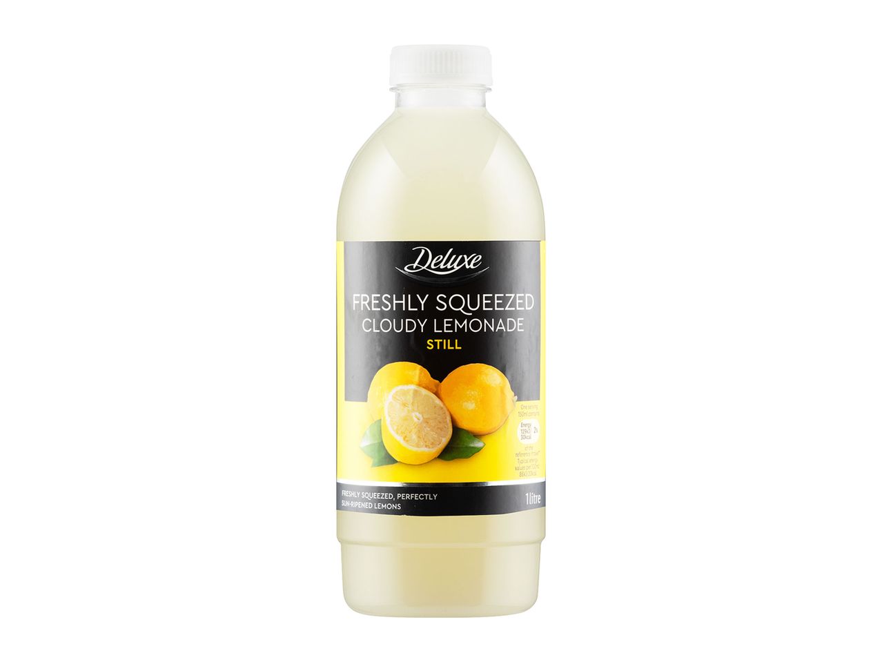 Deluxe Lemonade: Freshly squeezed, 1 litre.