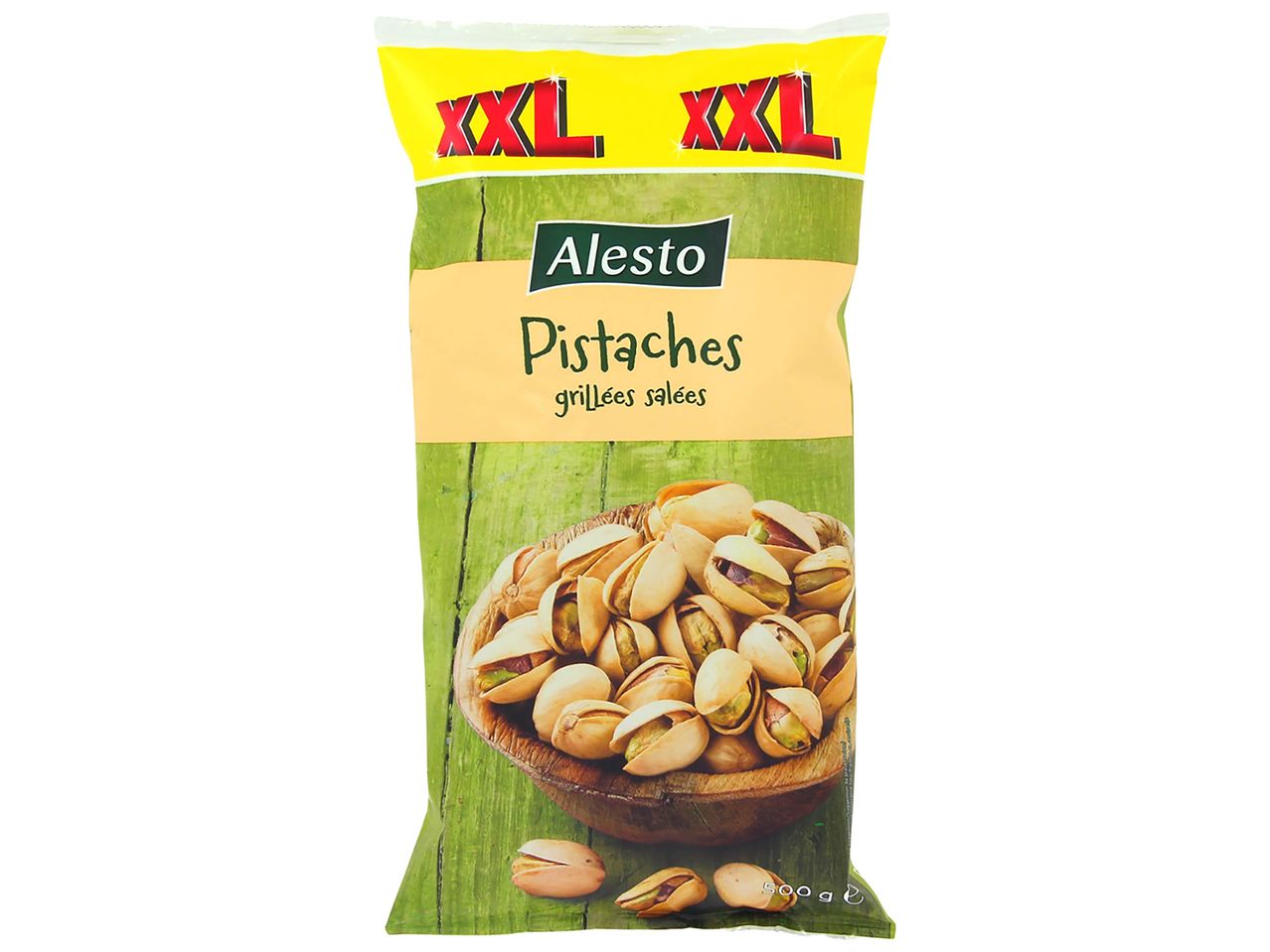 Un paquet de pistaches Alato de la marque Lidl.