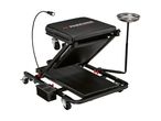 Parkside Performance mechanic's creeper with a built-in light and oil tray.