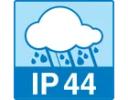 IP44 veekindlusmärgis.