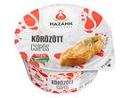 Kázmér Körözött Csülök krém egy műanyag pohárban.