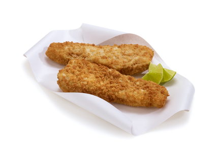 Gepaneerde kabeljauw