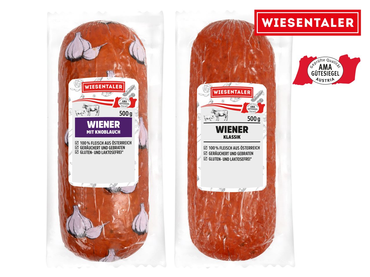 Gehe zu Vollbildansicht: AMA Wiener gebraten - Bild 1