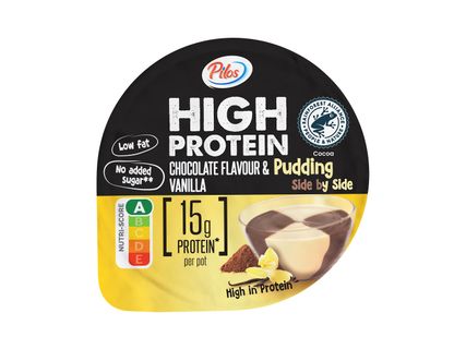 High protein puding