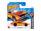 Hot Wheels Custom Otto toy car in orange and black packaging, part of the HW Dream Garage series.
