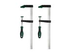 Two Parkside DIN5117 bar clamps are shown against a white background.